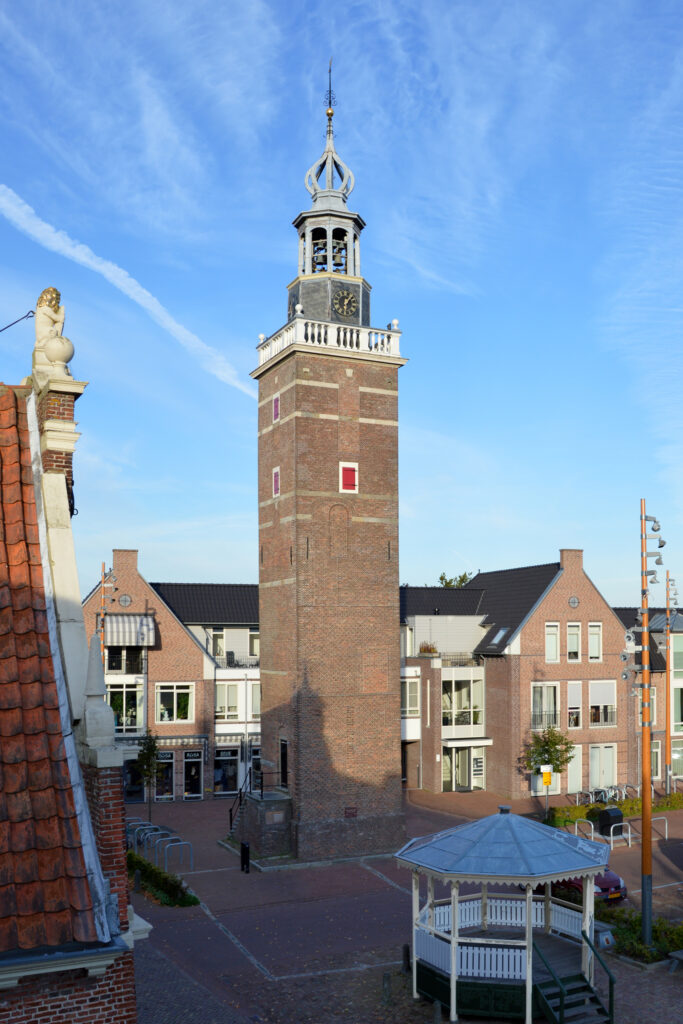 Het Reghthuysplein in Nieuwkoop